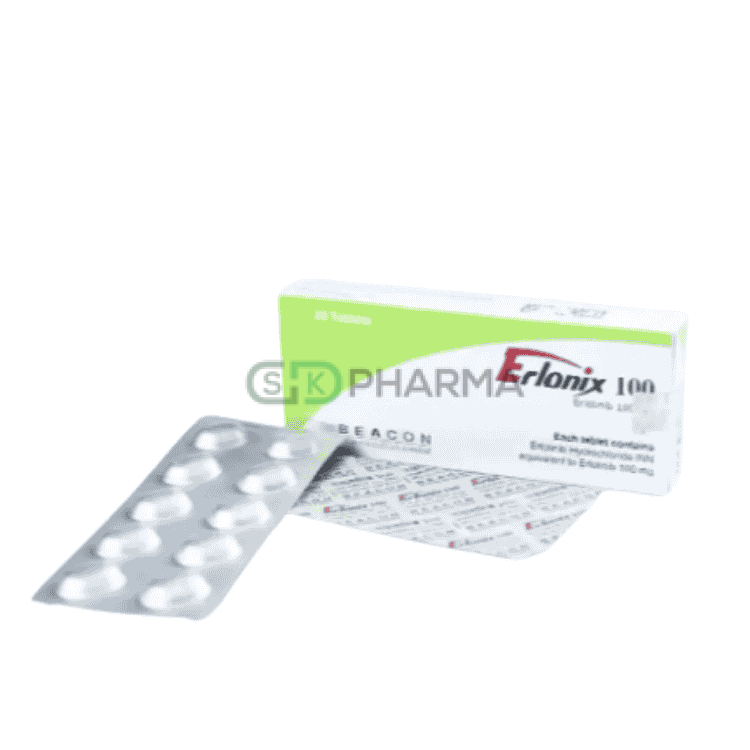 Erlonix Tablet 100 mg (Erlotinib)