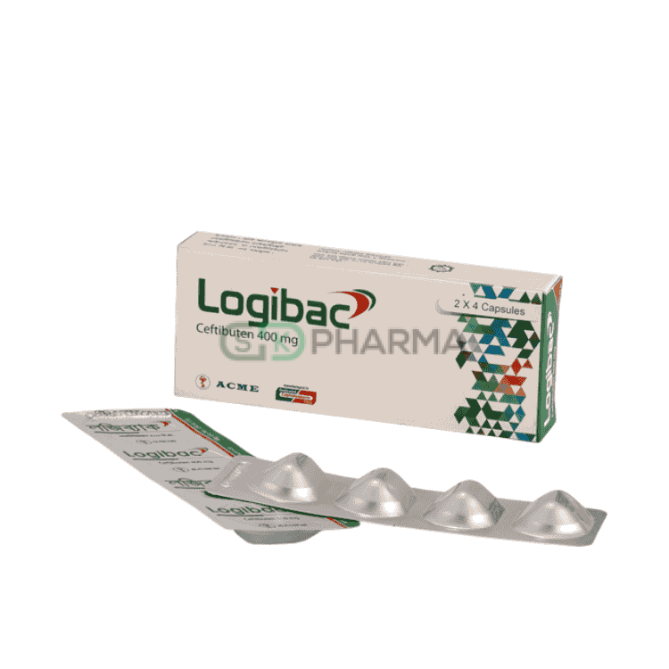 Logibac Capsule 400 mg (Ceftibuten Dihydrate)
