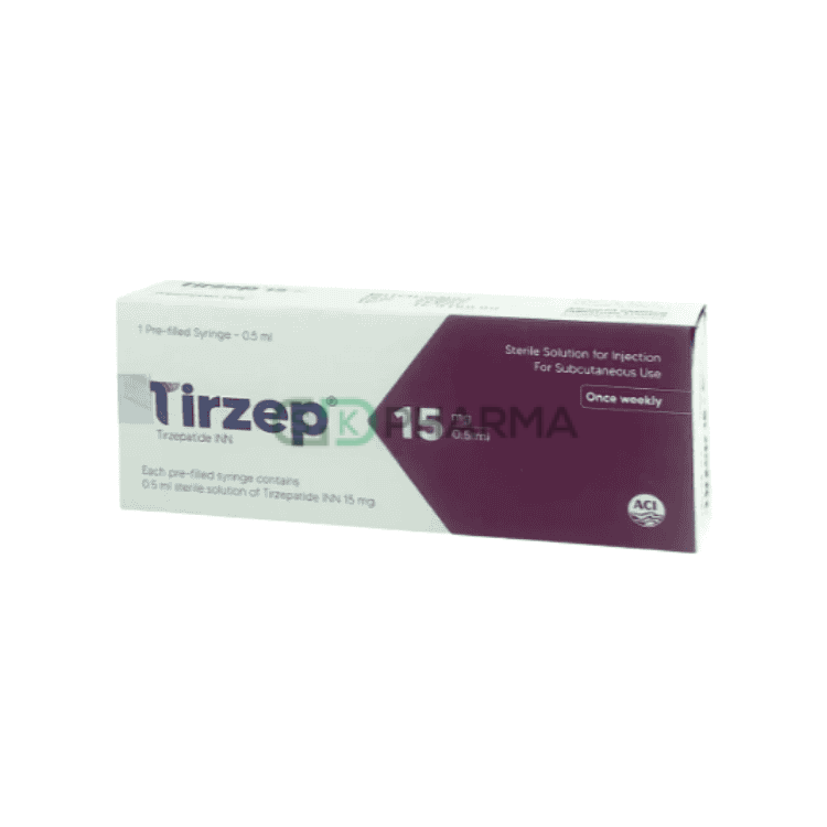 Tirzep Injection 15 mg/0.5 ml (Tirzepatide)