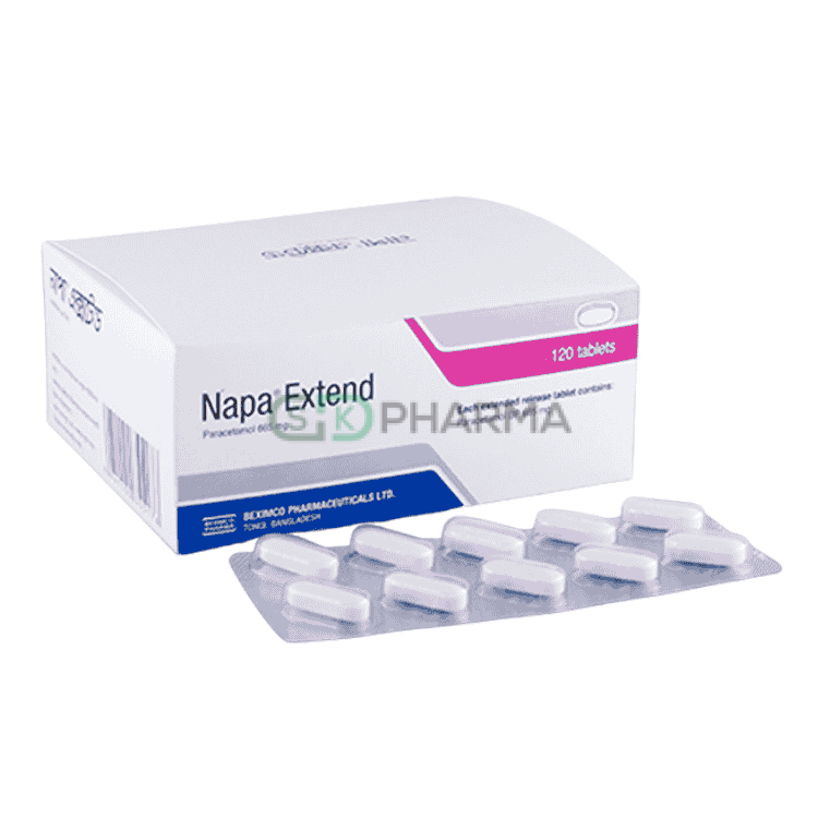 Napa Extend Tablet 665 mg (Paracetamol)