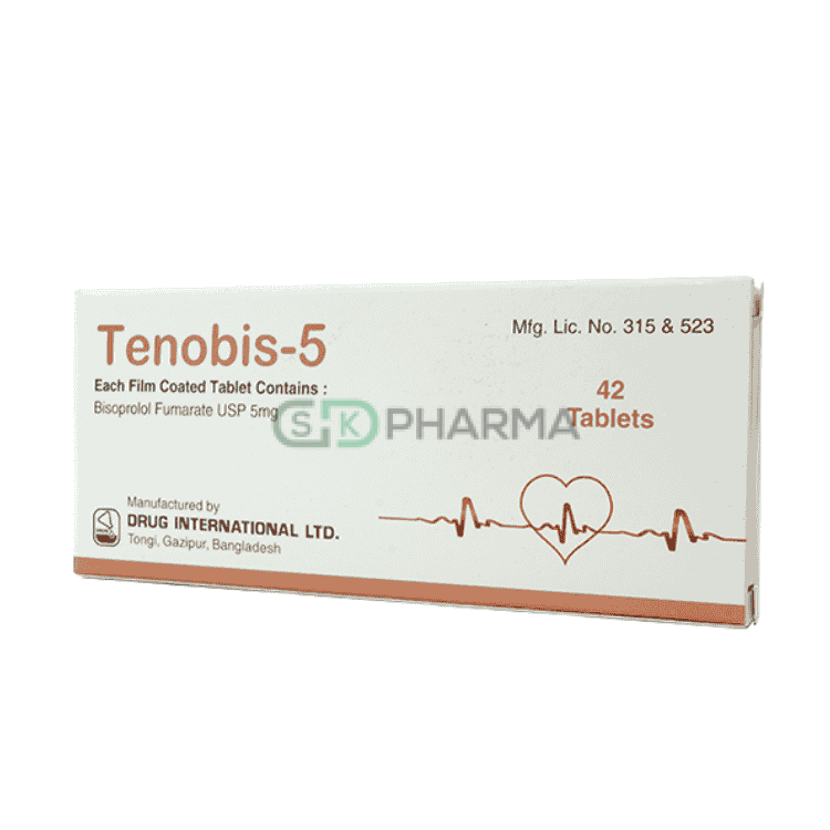 Tenobis Tablet 5 mg (Bisoprolol Fumarate)