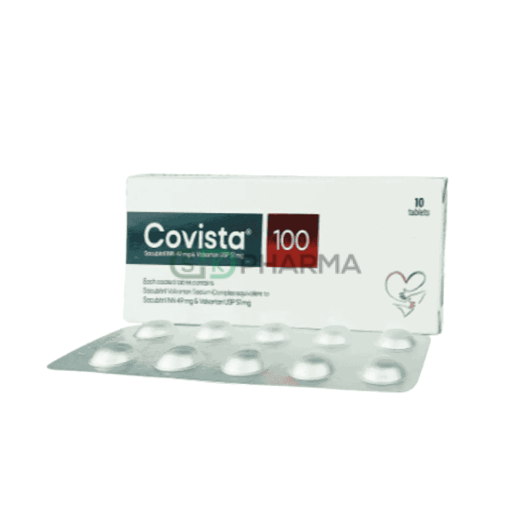 Covista Tablet 49 mg+51 mg (Sacubitril + Valsartan)