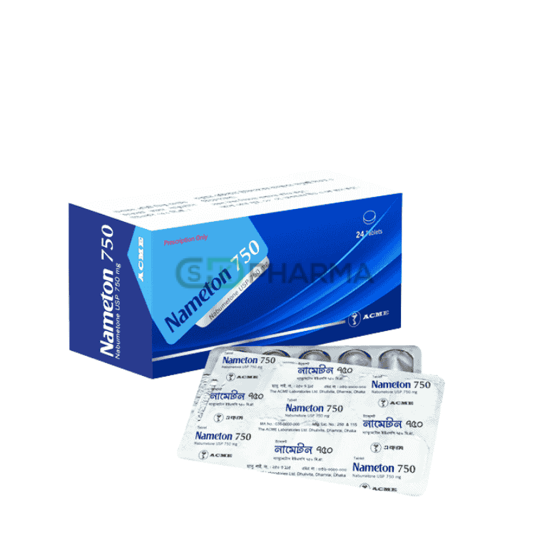 Nameton Tablet 750 mg (Nabumetone)