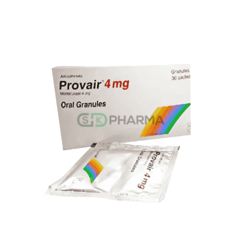 Provair Oral Granules 4 mg/3.5 gm (Montelukast Sodium)