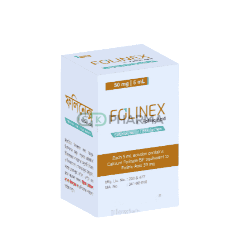 Folinex Injection 10 mg/ml (Folinic Acid)