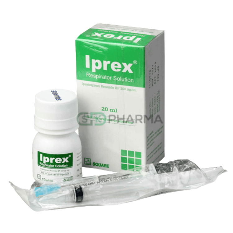 Iprex Respirator Solution 250 mcg/ml (Ipratropium Bromide)