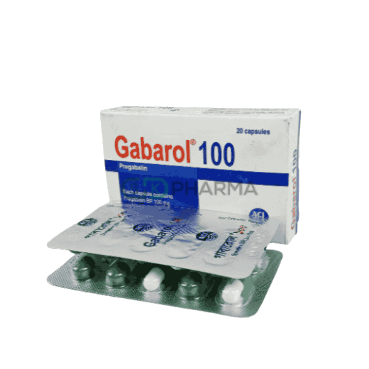 Gabarol Capsule 100 mg (Pregabalin)
