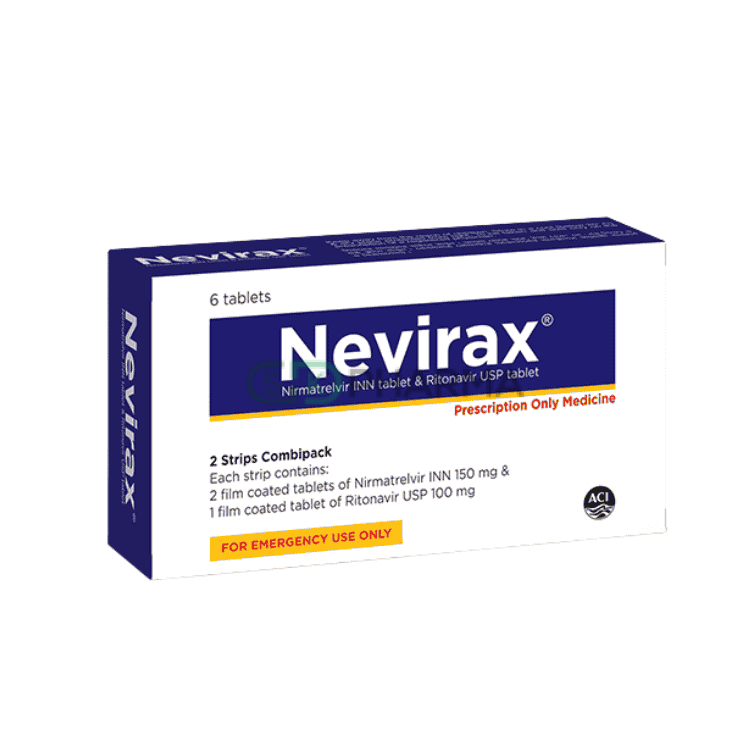 Nevirax Tablet 150 mg+100 mg (Nirmatrelvir + Ritonavir)