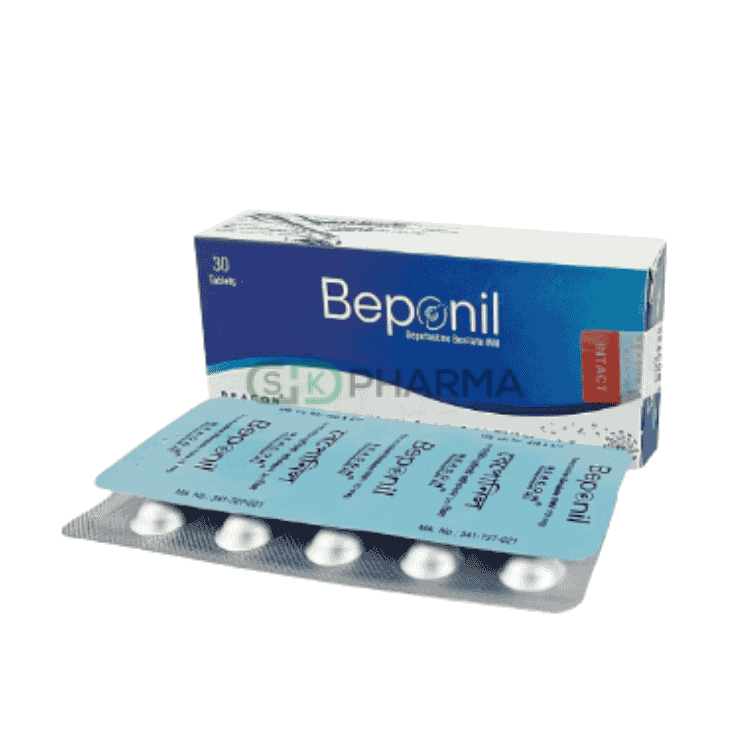 Beponil Tablet 10 mg (Bepotastine Besilate)