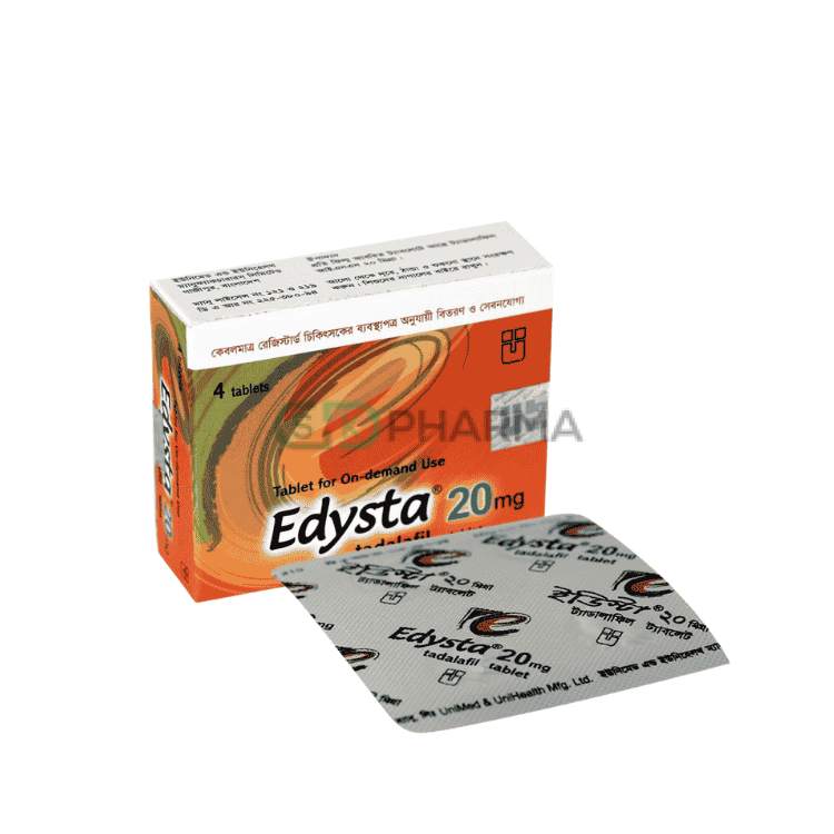 Edysta Tablet 20 mg (Tadalafil)