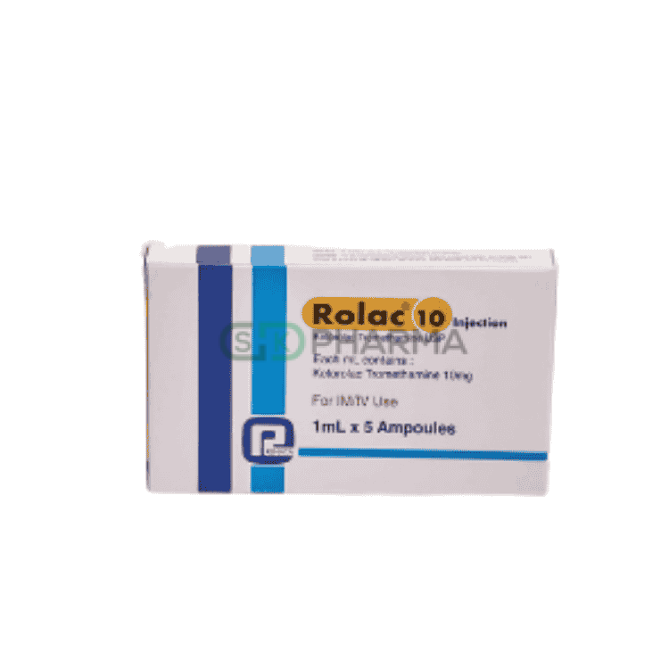 Rolac Injection 10 mg/ml (Ketorolac Tromethamine)