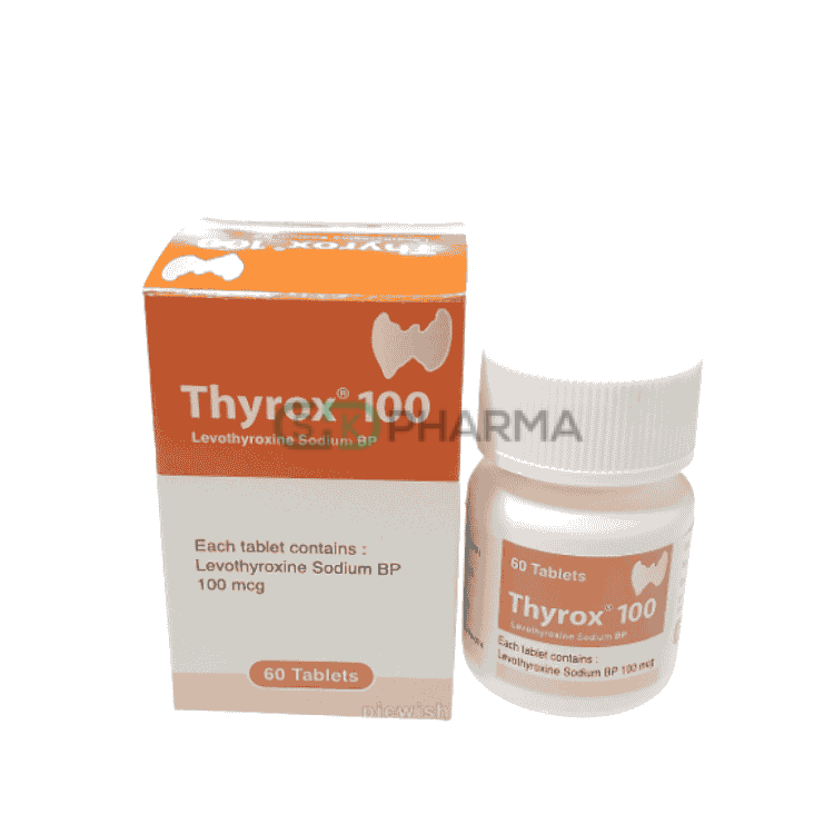 Thyrox Tablet 100 mcg (Levothyroxine Sodium)