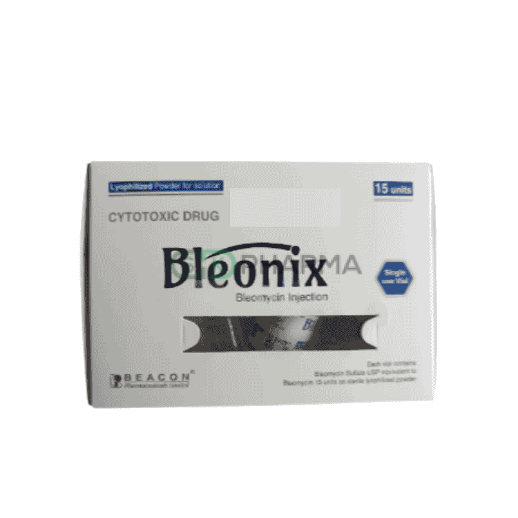 Bleonix Injection 15,000 IU/vial (Bleomycin Sulfate)