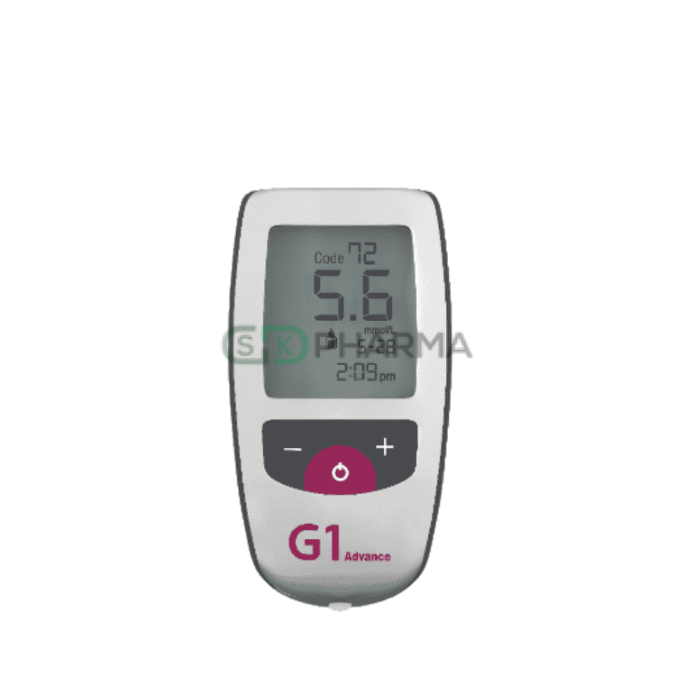 G1 Advance Glucometer (Blood glucose monitoring device)