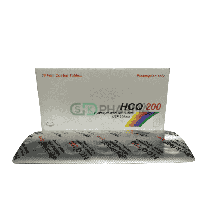 HCQ Tablet 200 mg (Hydroxychloroquine Sulphate)