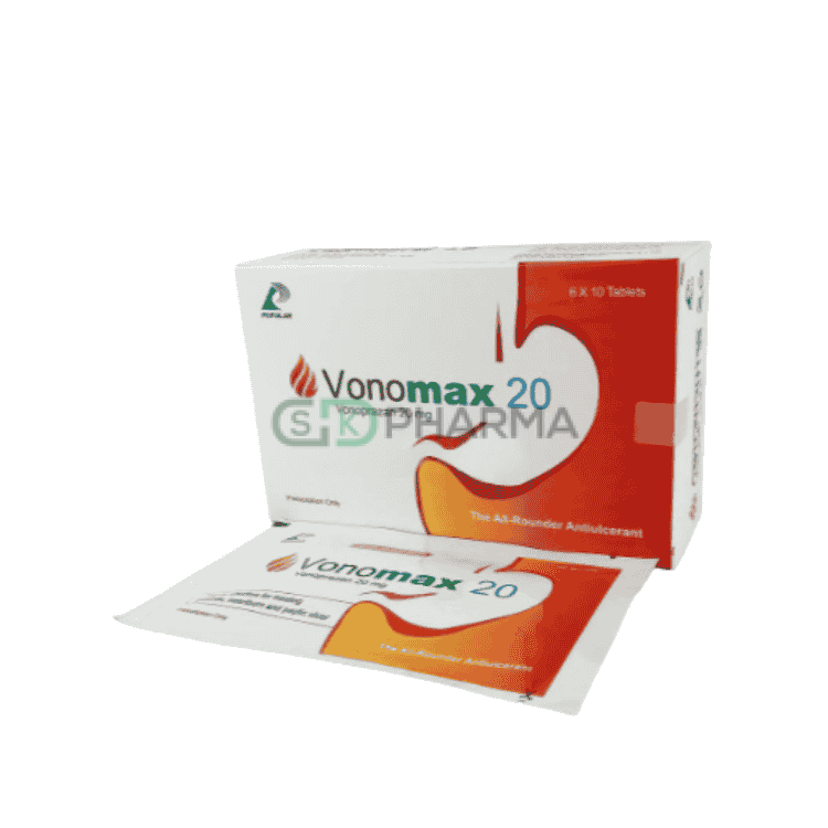 Vonomax Tablet 20 mg (Vonoprazan)