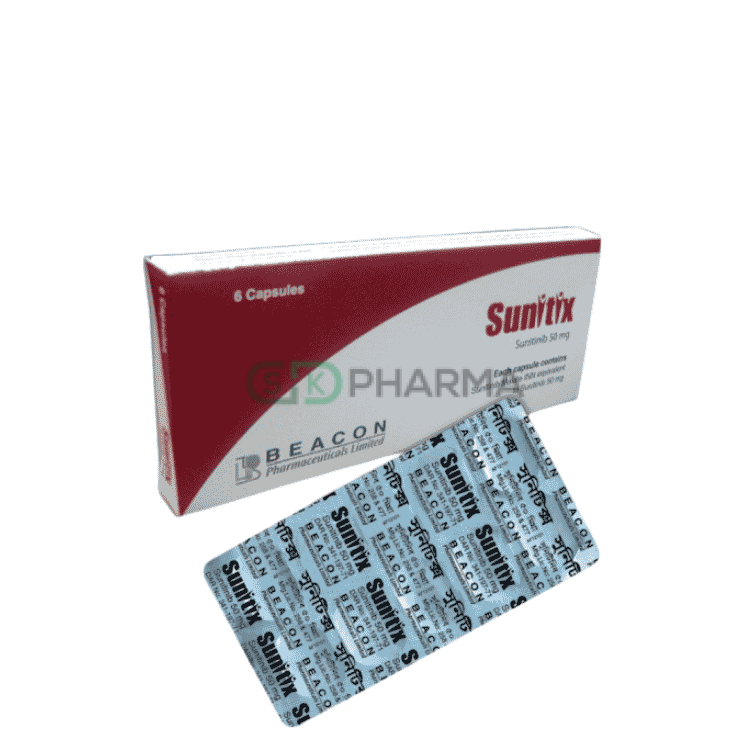 Sunitix Capsule 50 mg (Sunitinib)