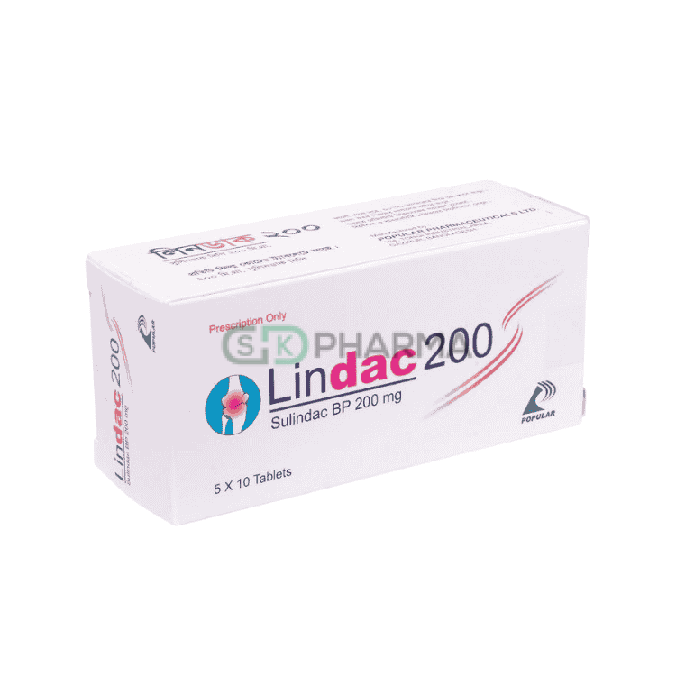 Lindac Tablet 200 mg (Sulindac)