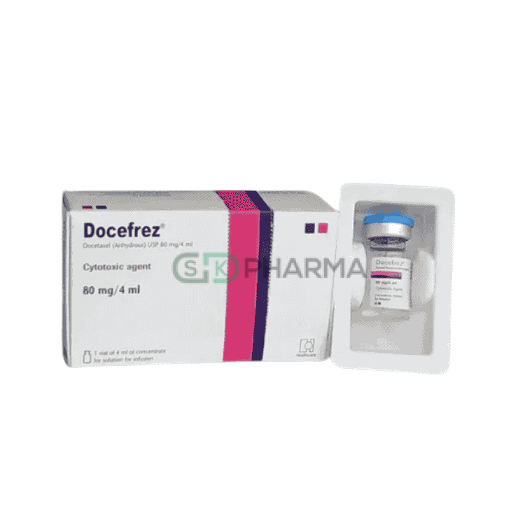 Docefrez Injection 80 mg/vial (Docetaxel Trihydrate)