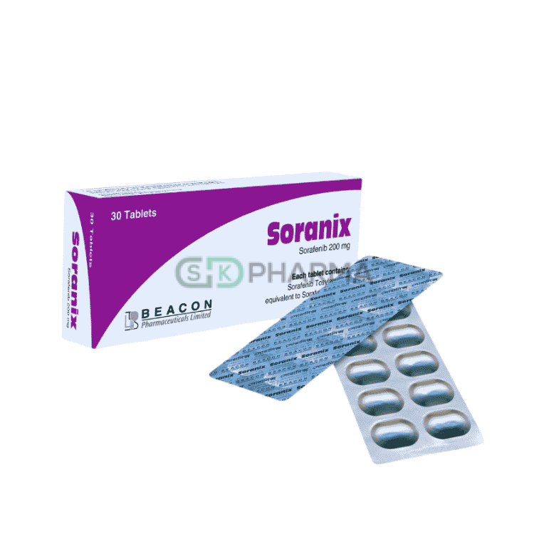 Soranix Tablet 200 mg (Sorafenib Tosylate)