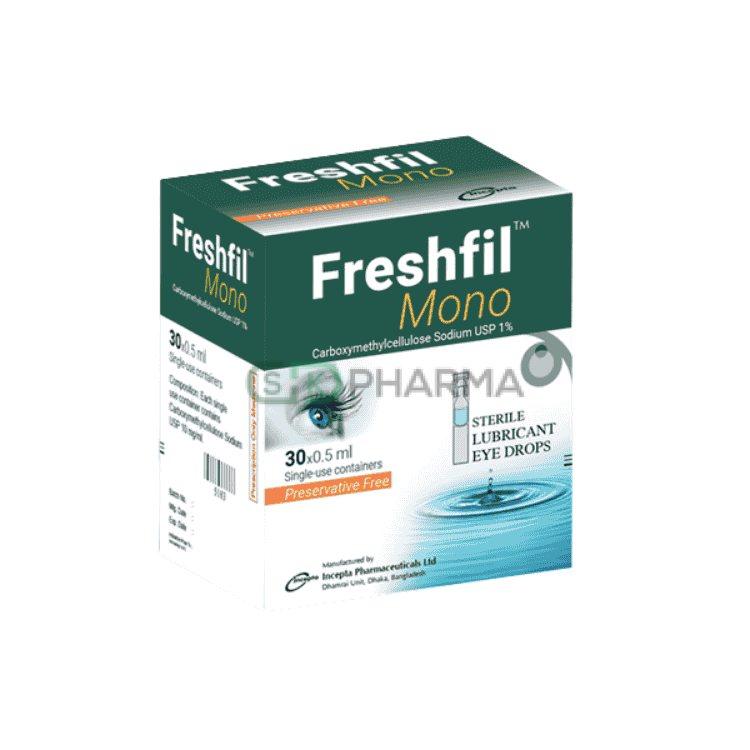 Freshfil Mono Eye Drop 1% (Carboxymethylcellulose Sodium)