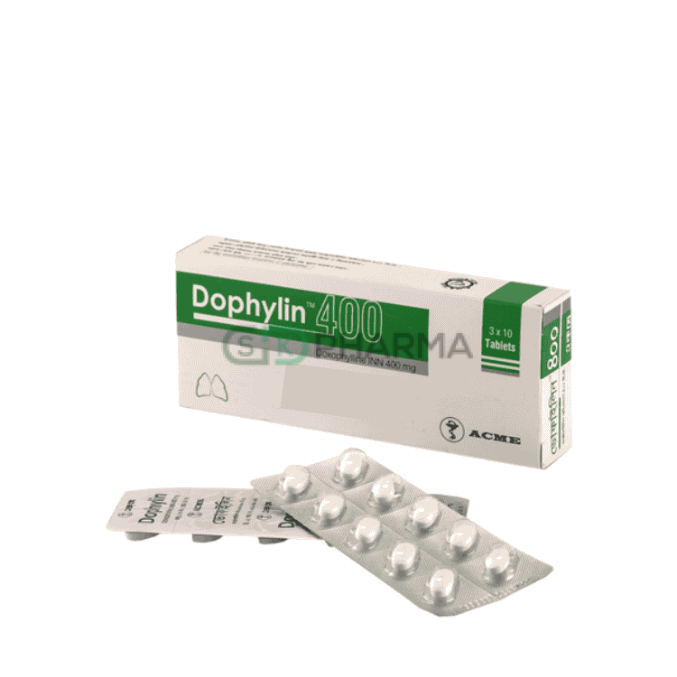 Dophylin Tablet 400 mg (Doxophylline)