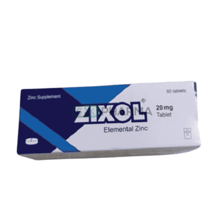 Zixol Tablet 20 mg (Zinc Sulfate Monohydrate)