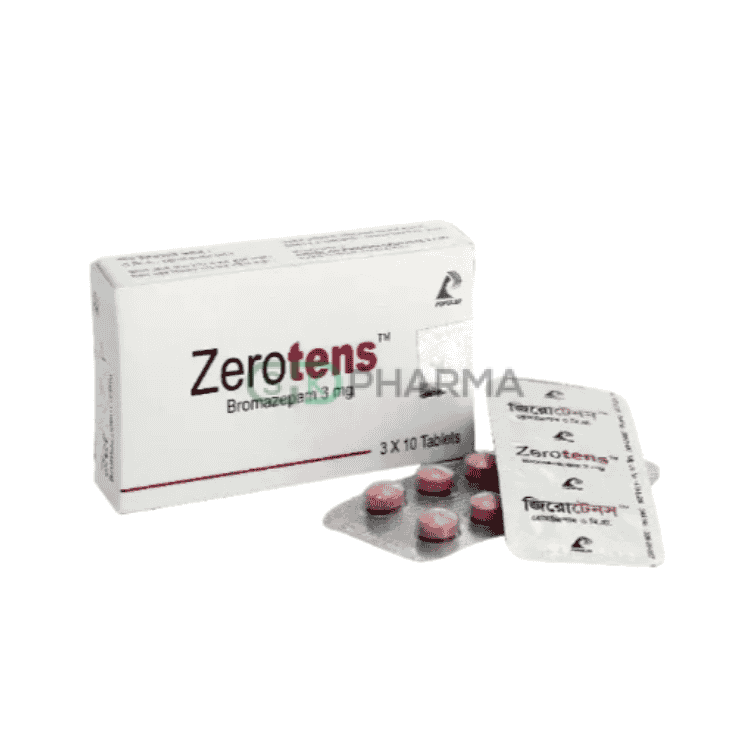 Zerotens Tablet 3 mg (Bromazepam)