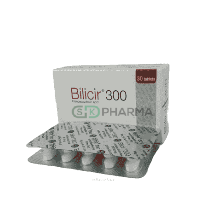 Bilicir Tablet 300 mg (Ursodeoxycholic Acid)