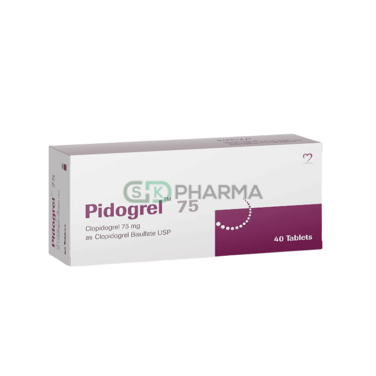 Pidogrel Tablet 75 mg (Clopidogrel Bisulphate)
