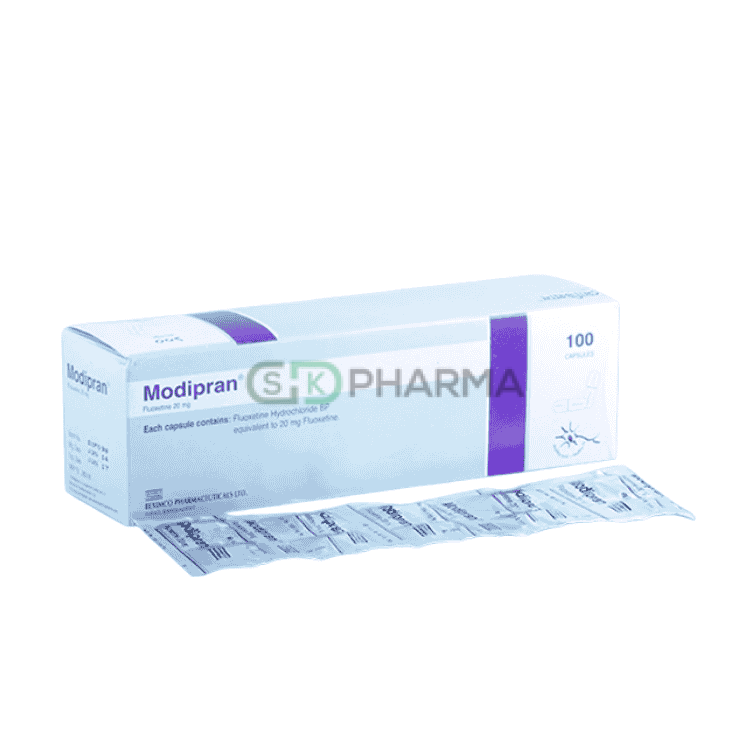 Modipran Capsule 20 mg (Fluoxetine Hydrochloride)