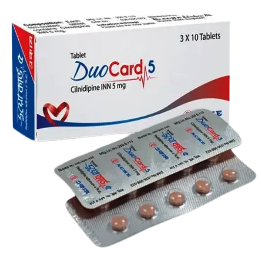 Duocard Tablet, Cilnidipine 5 mg