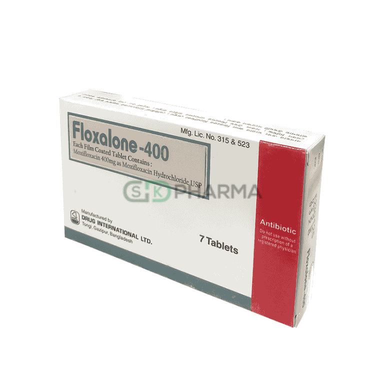 Floxalone Tablet 400 mg (Moxifloxacin Hydrochloride (Tablet))