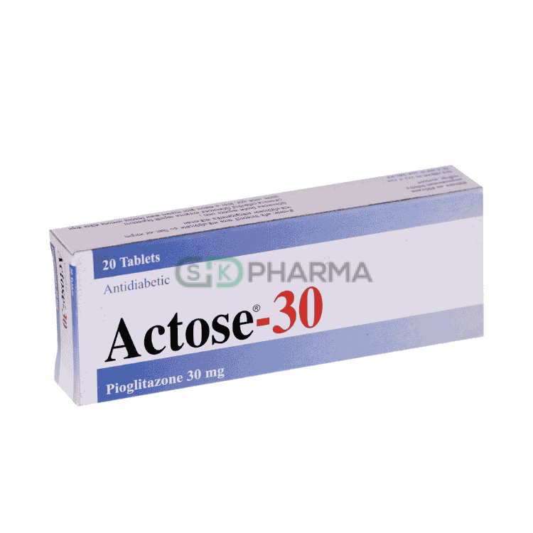 Actose Tablet 30 mg (Pioglitazone)