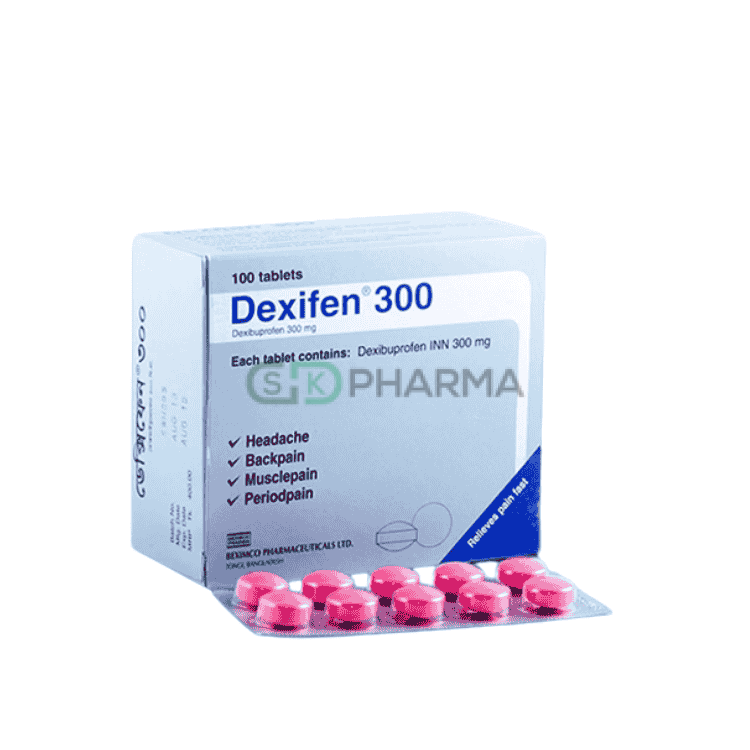 Dexifen Tablet 300 mg (Dexibuprofen)