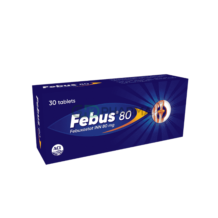 Febus Tablet 80 mg (Febuxostat)