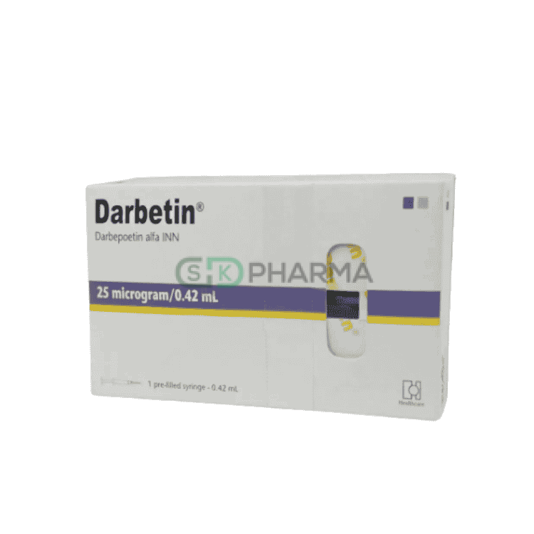 Darbetin Injection 25 mcg/0.42 ml (Darbepoetin Alfa)