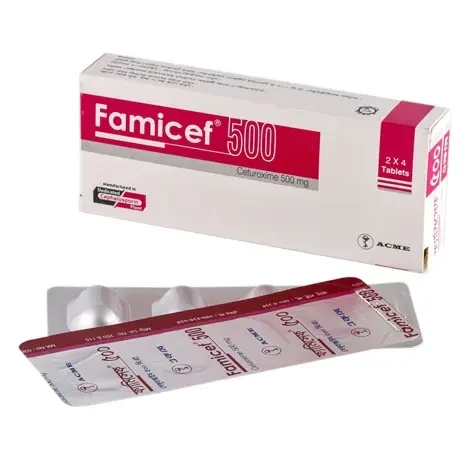 Famicef Tablet, Cefuroxime Axetil 500 mg