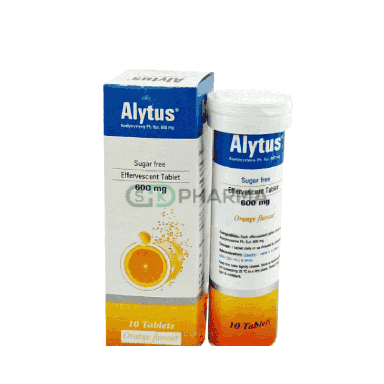 Alytus Tablet 600 mg (Acetylcysteine)