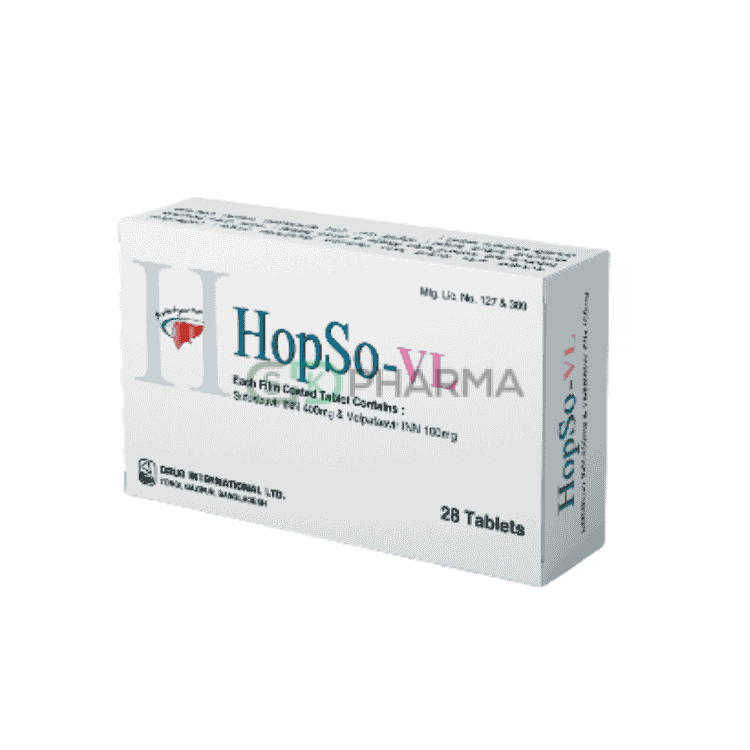 HopSo-VL Tablet 400 mg+100 mg (Sofosbuvir + Velpatasvir)