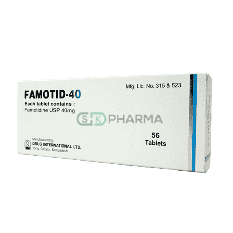 Famotid Tablet 40 mg (Famotidine)
