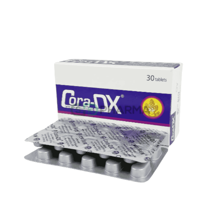 Cora-DX Tablet 600 mg+400 IU (Coral Calcium + Vitamin D3)