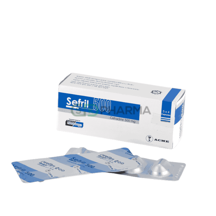 Sefril Capsule 500 mg (Cephradine)