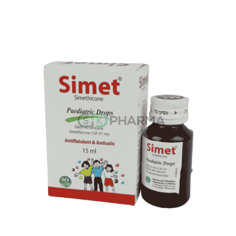 Simet Pediatric Drop 67 mg/ml (Simethicone)
