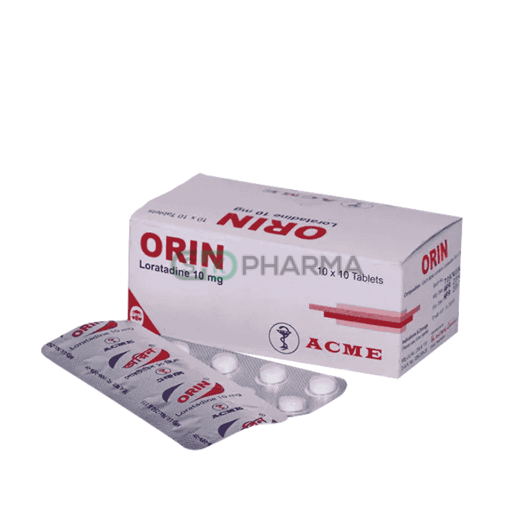 Orin Tablet 10 mg (Loratadine)