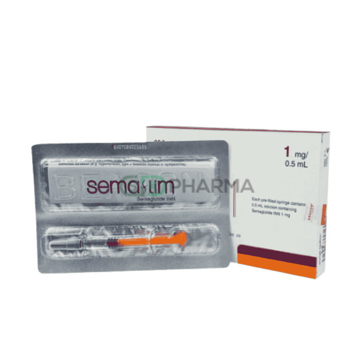 Semaslim Injection 1 mg/0.5 ml (Semaglutide)