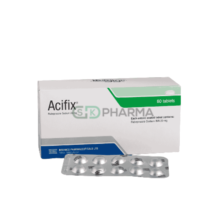 Acifix Tablet (Enteric Coated) 20 mg (Rabeprazole Sodium)