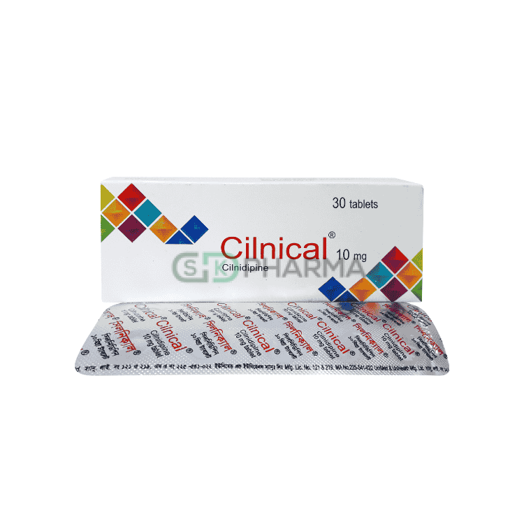 Cilnical Tablet 10 mg (Cilnidipine)