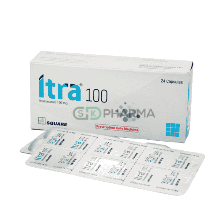 Itra Capsule 100 mg (Itraconazole)