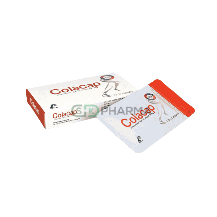 Colacap Capsule 40 mg (Undenatured Type II Collagen)